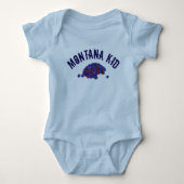 Montana Kind Huckleberries Blue Huckleberry Fruit Romper (Voorkant)