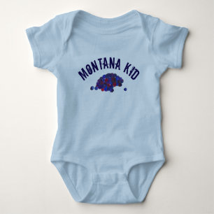 Montana Kind Huckleberries Blue Huckleberry Fruit Romper