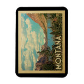 Montana Magnet Glacier Park  Magneet (Verticaal)