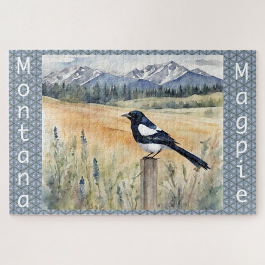 Montana Magpie Legpuzzel (Horizontaal)