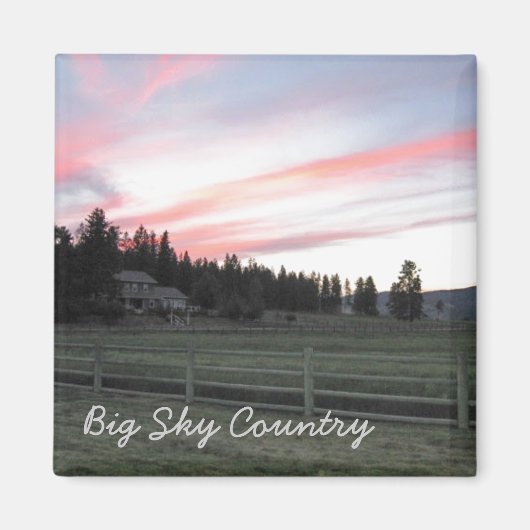 Montana Majesty_Big Sky Land Magneet (Voorkant)