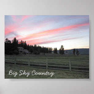 Montana Majesty_Big Sky Land Poster