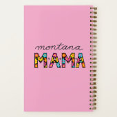 Montana Mama Spiral Notebook Notitieboek (Achterkant)