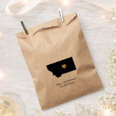 Montana Mariage Faveur Traite Sacs, Sacs Cadeaux (Coupé)