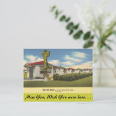 Montana, Mile-Hi Motel, Butte Briefkaart (Staand voorkant)