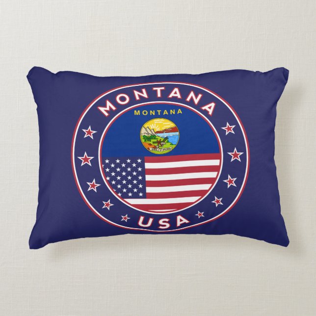 Montana, Montana phone case, Montana sticker, Accent Kussen (Voorkant)