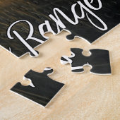 Montana National Bison Range Mountains Clouds Sky Legpuzzel (Zijkant)