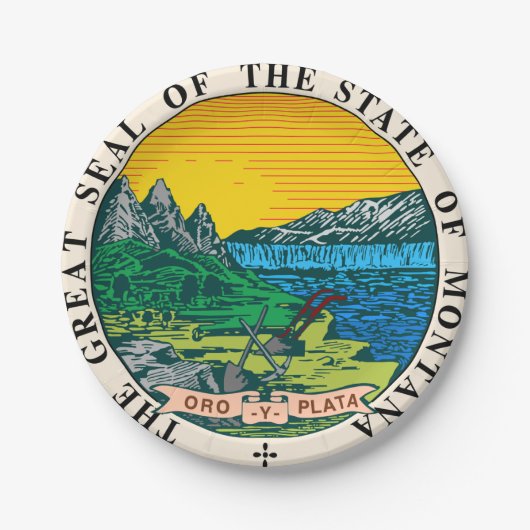 Montana Papieren Bordje (Voorkant)