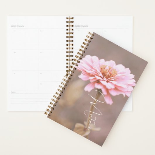 Montana Pink Wildflower Planner (Display)