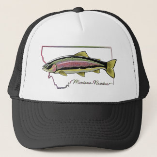 Montana Regenboog Trucker Hoed Pet
