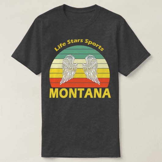 Montana Retro T-shirt (Design voorkant)