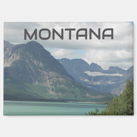 Montana Rockies Schilderachtig landschap Magneet (Voorkant)