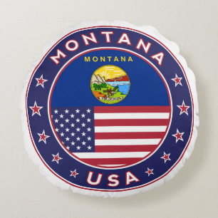 Montana Rond Kussen