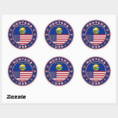 Montana Ronde Sticker (Vel)