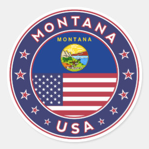 Montana Ronde Sticker
