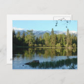 Montana Scenery Briefkaart (Voorkant / Achterkant)