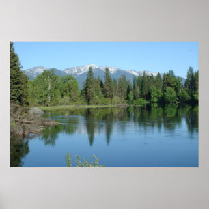 Montana Scenery Poster