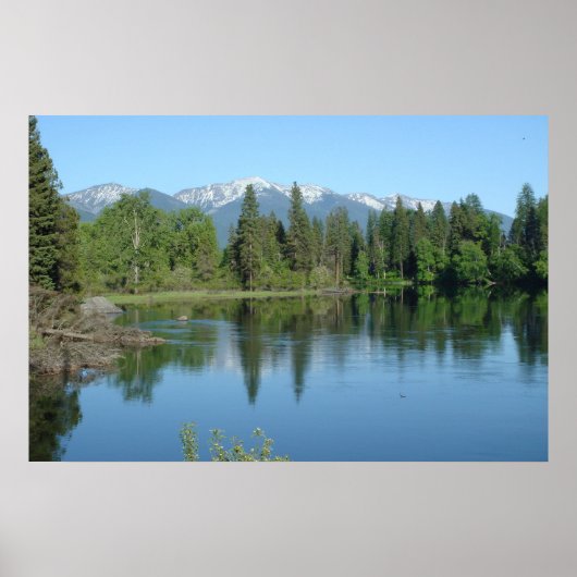 Montana Scenery Poster (Voorkant)