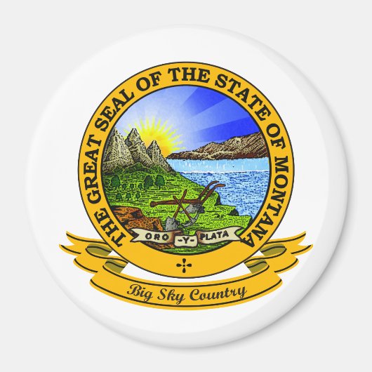 Montana Seal Magneet (Voorkant)