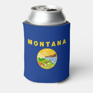 Montana Staatsvlag Blikjeskoeler