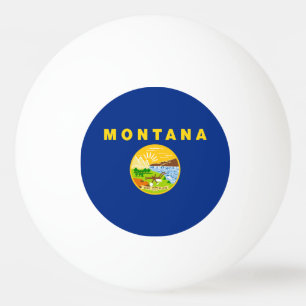 Montana Staatsvlag Pingpongballen