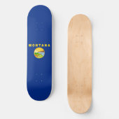 Montana Staatsvlag Skateboard (Voorkant)