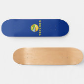 Montana Staatsvlag Skateboard (Horizontaal)