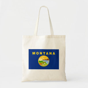 Montana Staatsvlag Tote Bag