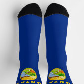 Montana State Flag Proud Montanan Fun Sokken (Top)