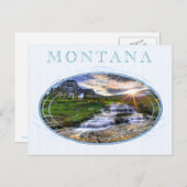 Montana State Postcard Briefkaart (Voorkant / Achterkant)