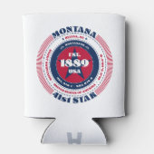Montana State Pride Monogram Koeler (Achterkant)