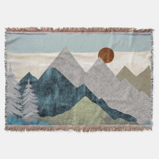 Montana Striped Sky Deken (Voorkant)