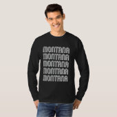 Montana T-shirt (Voorkant volledig)