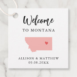Montana Trouwweekend Welkomsttas Elke Kleur Bedankjes Labels