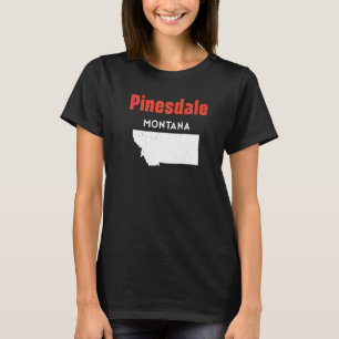 Montana Verenigde Staten State America Travel Mont T-shirt