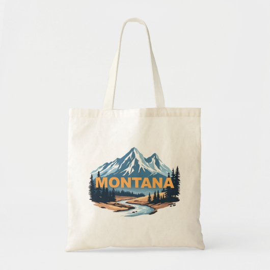 Montana Verenigde Staten Tote Bag (Voorkant)