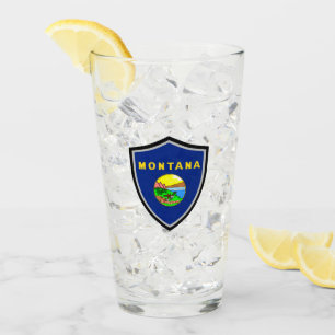 Montana vlag glas