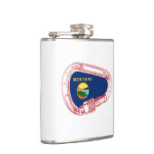 Montana-vlag, klimmer heupfles (Rechts)