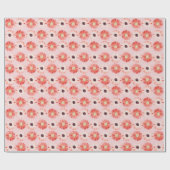 Montana Wildflowers in roze inpakpapier (Vlak)