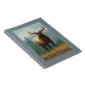 MontanaElk Scene Notitieboek (Rechterzijde)