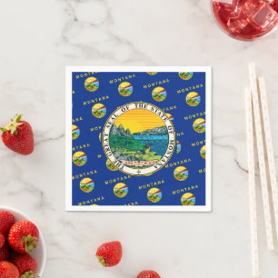 Montanan Vlag & Embleem, Montana Servet