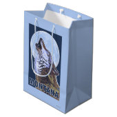 MontanaWolf Howling Medium Cadeauzakje (Achterkant Gekanteld)