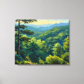 Montane Forest Canvas Afdruk (Voorkant)