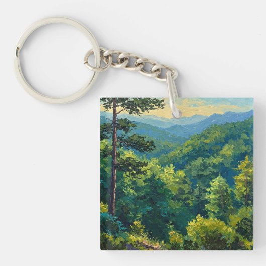 Montane Forest Sleutelhanger (Voorkant)