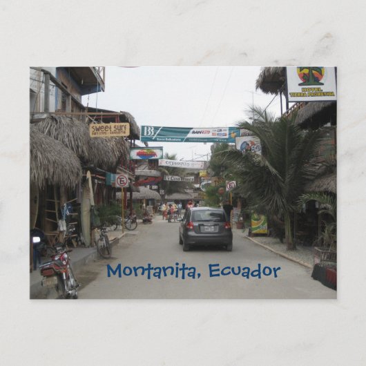 Montanita, Ecuador Briefkaart (Voorkant)