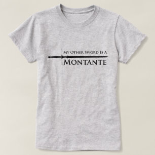 Montante: Het andere zwaard T-shirt