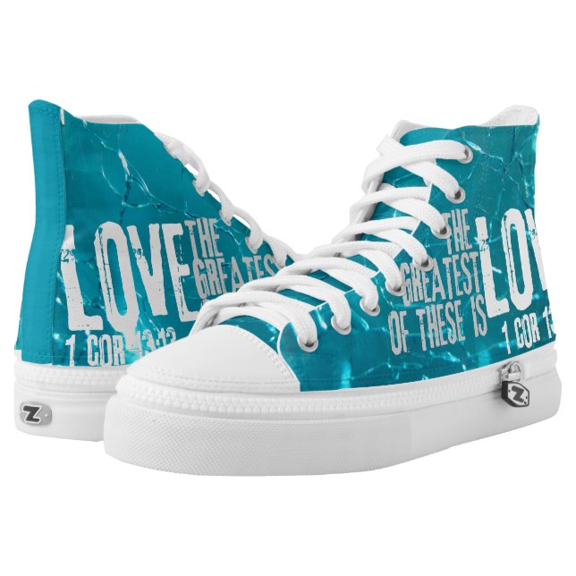 Montantes + "Love No. 1" Chaussures HT Empreintes (Paire)