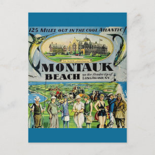 Montauk Beach Long Island Ansichtkaart Briefkaart