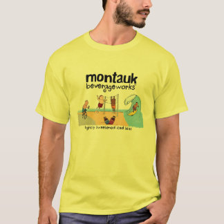 Montauk BeverageWorks - Beach en Iced Tea T-shirt