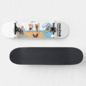 Montauk BeverageWorks Longboard Deck Skateboard (Horizontaal)